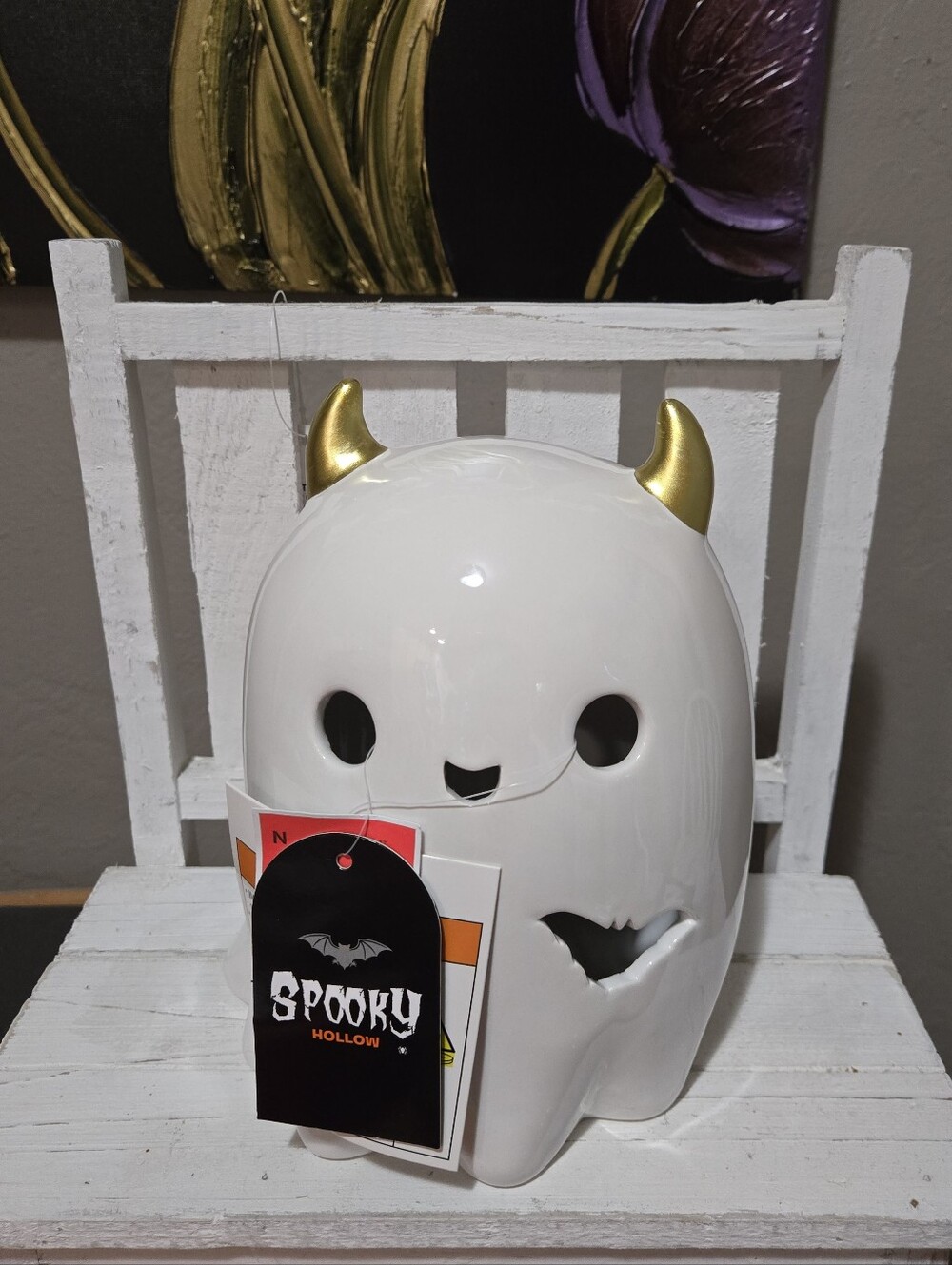 Spooky Hollow Devil Ghost Lights Up